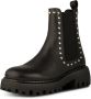 Shoe the Bear Stud Chelsea Leren Laars Black Dames - Thumbnail 2