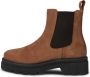 Shoe the Bear Suede Chelsea Laars Elegante Stijl Brown Dames - Thumbnail 2