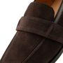 Shoe the Bear Suede Square Toe Loafer Brown Dames - Thumbnail 8