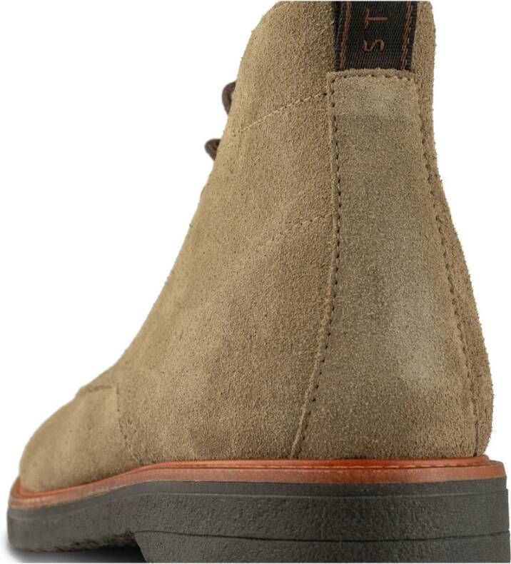 Shoe the Bear Suede Waterafstotende Woestijnlaars Beige Heren