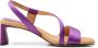 Shoe the Bear Sylvi Slingback Hoge Hak Sandalen Purple Dames - Thumbnail 12