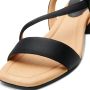 Shoe the Bear Sylvi Slingback Hoge Hak Sandalen Black Dames - Thumbnail 8