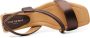 Shoe the Bear Sylvi Slingback Hoge Hak Sandalen Brown Dames - Thumbnail 5