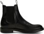 Shoe the Bear Tijdloze Leren Chelsea Boot Zwart Black Heren - Thumbnail 4