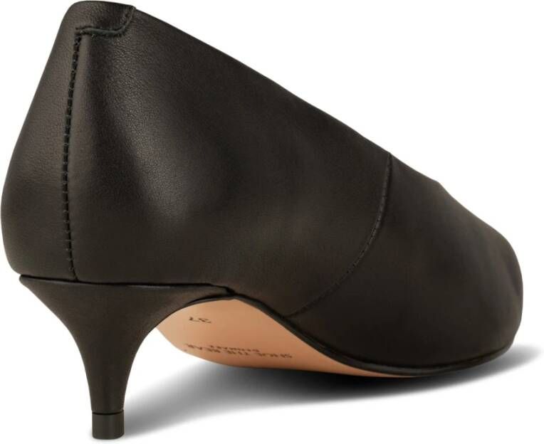 Shoe the Bear Tijdloze Leren Hak Black Dames