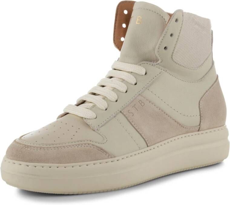 Shoe the Bear Valda High Top OFF White Beige Dames