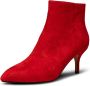 Shoe the Bear Vega Suède Haklaars Vurig Rood Red Dames - Thumbnail 2