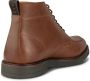 Shoe the Bear Waterafstotende Leren Veterschoen Brown Heren - Thumbnail 3