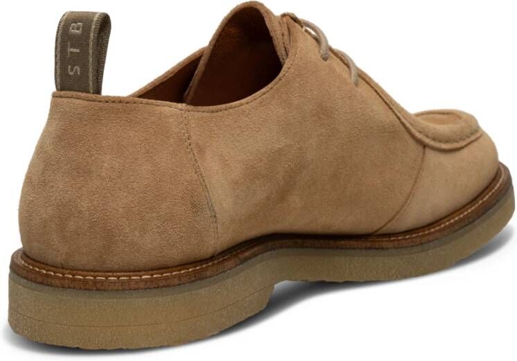 Shoe the Bear Waterafstotende Suede Wallabee Schoenen Beige Heren