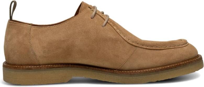 Shoe the Bear Waterafstotende Suede Wallabee Schoenen Beige Heren