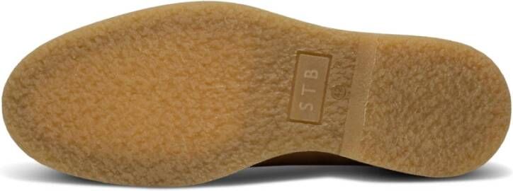 Shoe the Bear Waterafstotende Suede Wallabee Schoenen Beige Heren