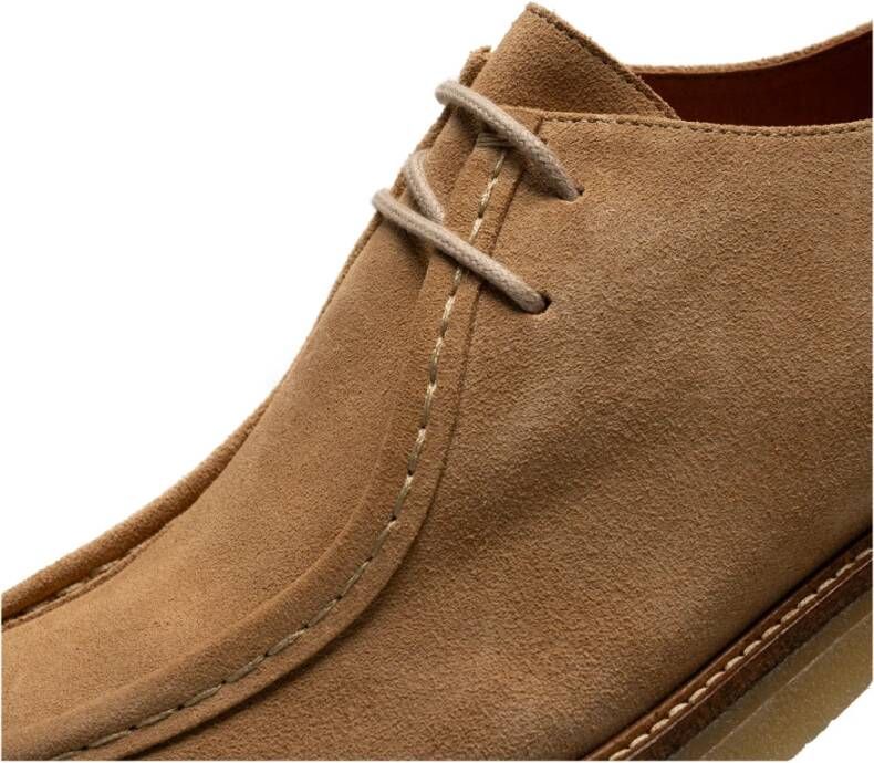 Shoe the Bear Waterafstotende Suede Wallabee Schoenen Beige Heren