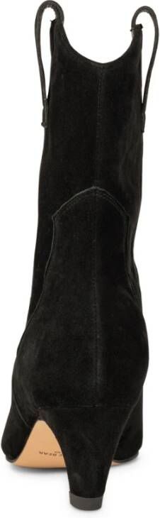 Shoe the Bear Wilde Western-geïnspireerde Suède Laarzen Black Dames