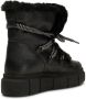 Shoe the Bear Winterlaars Leer Zwart Black Dames - Thumbnail 3