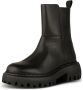 Shoe the Bear Zip Boot Leren Chunky Zool Black Dames - Thumbnail 2