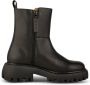 Shoe the Bear Zip Boot Leren Chunky Zool Black Dames - Thumbnail 4