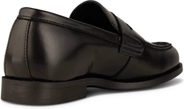 Shoe the Bear Zwarte Leren Loafer Penny Black Dames