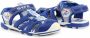 Shone 3315 035 - Sandalen Kinderen Blauw Wit - Thumbnail 2