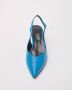 Silvian Heach Puntige slingback hakken Blue Dames - Thumbnail 2