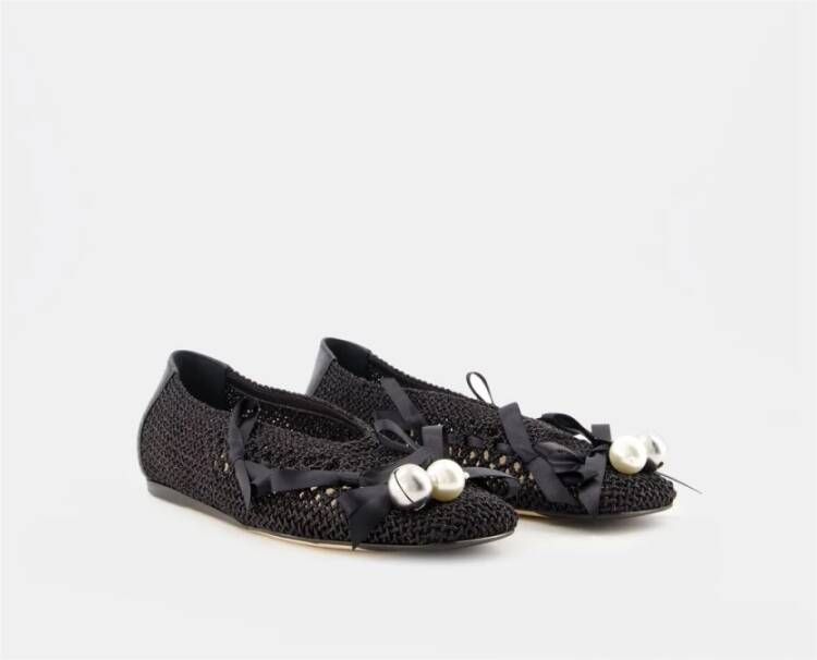 Simone Rocha Ballerinas Black Dames