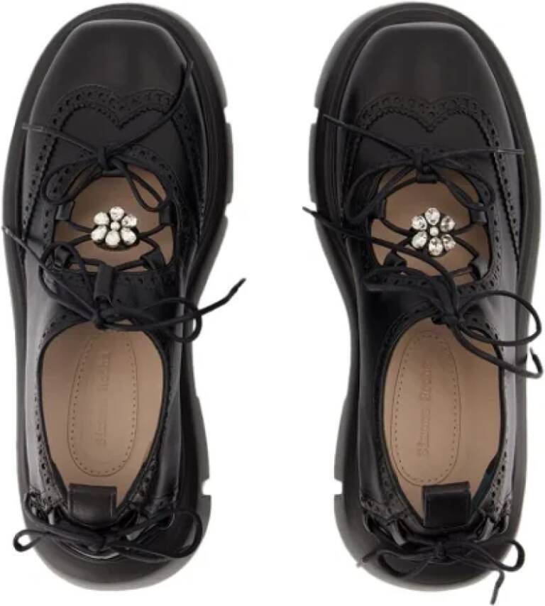 Simone Rocha Canvas flats Black Dames