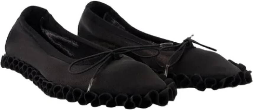 Simone Rocha Fabric flats Black Dames