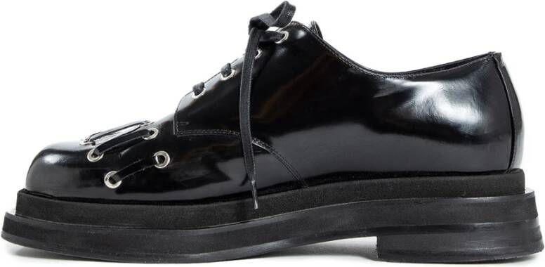 Simone Rocha Hart Teen Platform Brogue Schoenen Black Heren