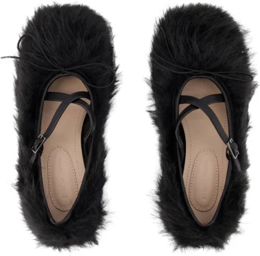 Simone Rocha Leather flats Black Dames