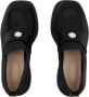 Simone Rocha Leather flats Black Dames - Thumbnail 4