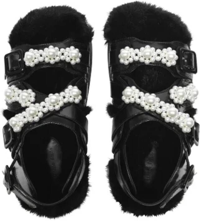 Simone Rocha Leather sandals Black Dames