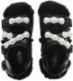 Simone Rocha Leather sandals Black Dames - Thumbnail 3