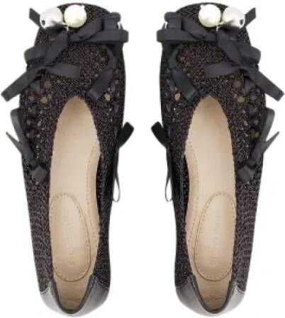 Simone Rocha Pre-owned Cotton flats Black Dames