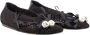 Simone Rocha Pre-owned Cotton flats Black Dames - Thumbnail 2