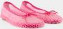 Simone Rocha Ruches ballerina's in roze mesh Pink Dames - Thumbnail 2