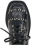 Simone Rocha Zwarte Leren Flatform Derby Schoenen Black Dames - Thumbnail 4