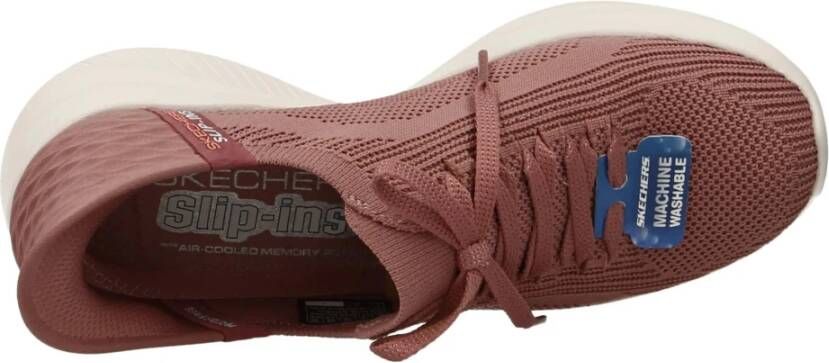 Skechers Brillant Slip-On Sneakers Pink Dames