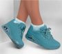 Skechers Actieve Damessneakers met Memory Foam Blue Dames - Thumbnail 3