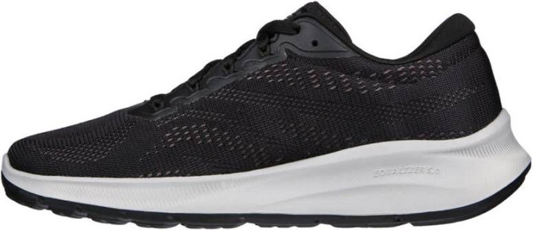 Skechers Ademende Atletische Sneaker Interval Black Heren