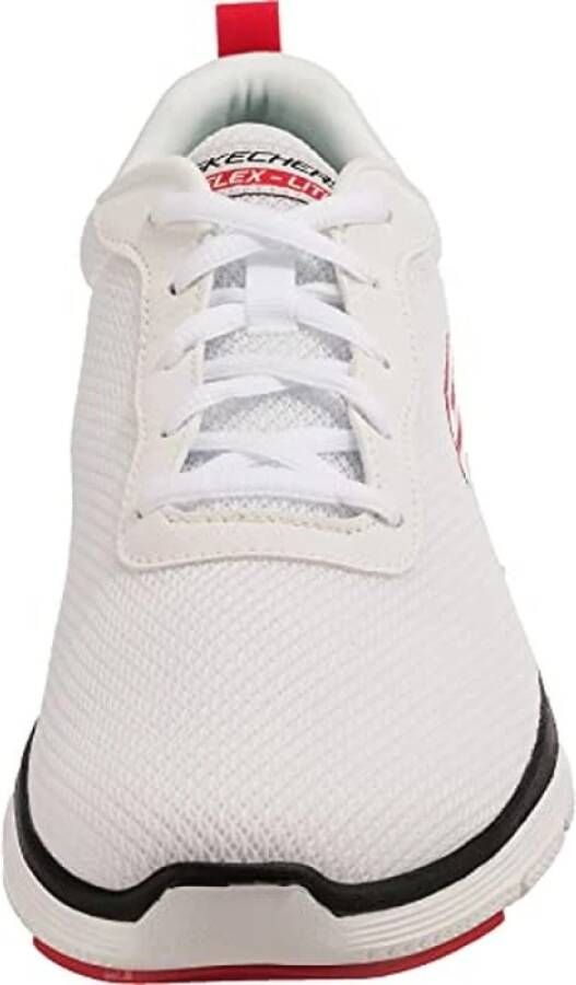 Skechers Ademende Trainings Sneakers Wit White Heren