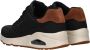 Skechers Air-Cooled Memory Foam Jogging Sneaker Black Heren - Thumbnail 4