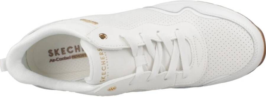 Skechers Air Hotter Sneakers White Dames