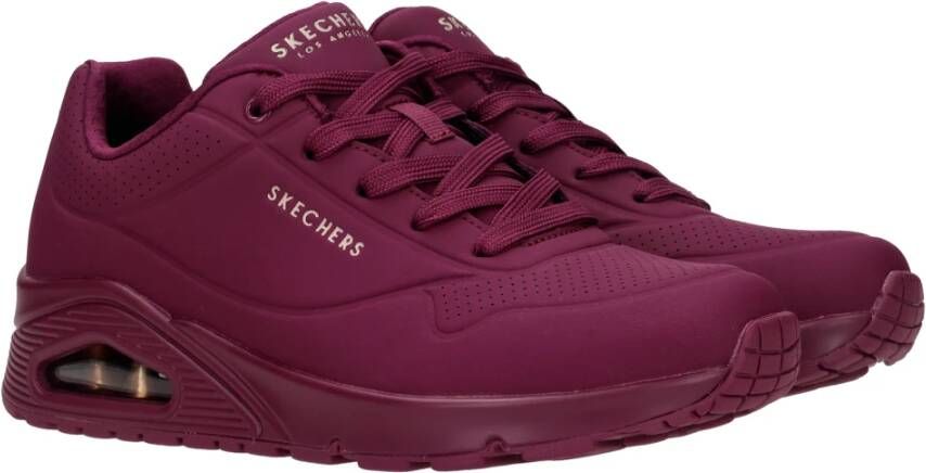 Skechers Air Stand Sneaker Trendy Dark Purple Dames