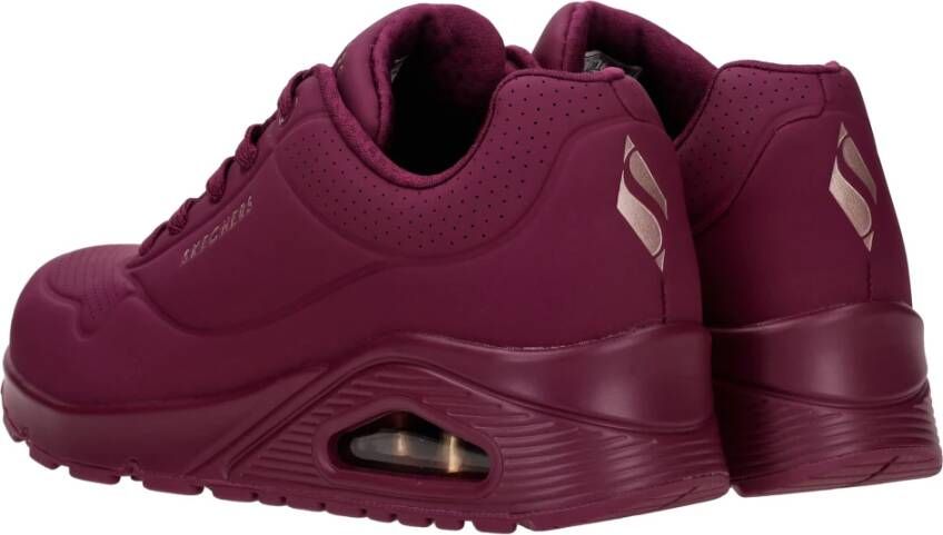 Skechers Air Stand Sneaker Trendy Dark Purple Dames