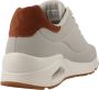 Skechers Uno Suited On Air Heren Sneakers Crème - Thumbnail 5