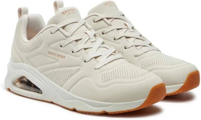 Skechers Air Uno Casual Schoenen Beige Zwart Beige Dames