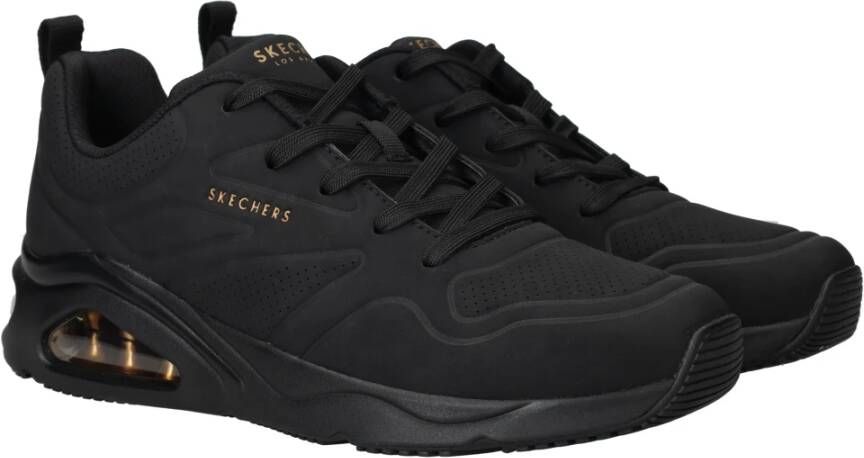 Skechers Air Uno Sportieve Sneakers Zwart Black Dames