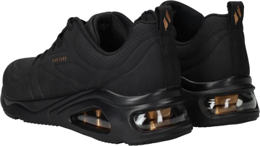 Skechers Air Uno Sportieve Sneakers Zwart Black Dames