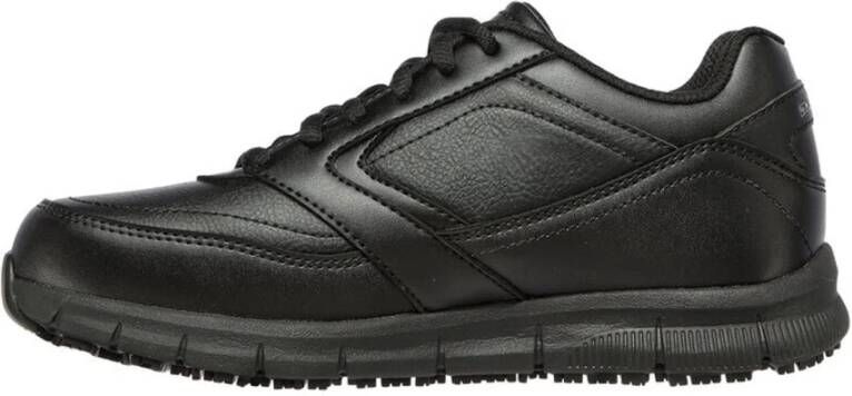 Skechers Antislip Werk Sneaker Black Dames