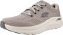 Skechers Comfortabele Vegan Mesh Sneaker Beige Heren - Thumbnail 3