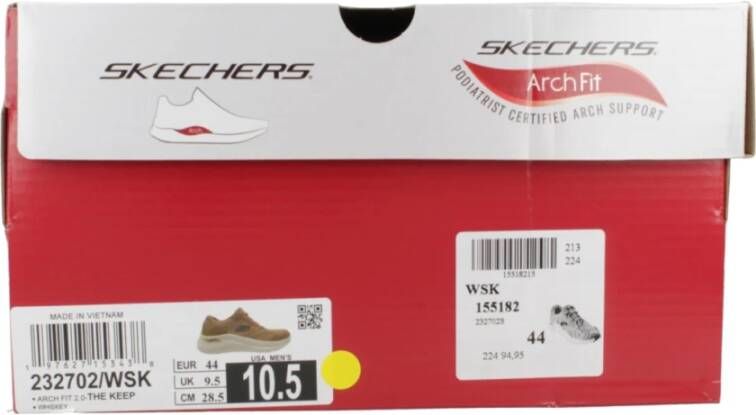 Skechers Arch Fit 2.0 Sneakers The K Brown Heren